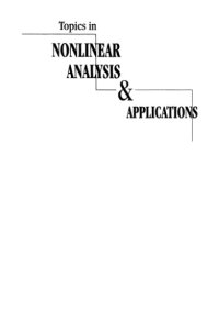 cover of the book Topics in Nonlinear Analysis and Applications