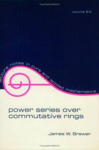 cover of the book Power Series over Commutative Rings