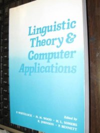 cover of the book Linguistic Theory and Computer Applications