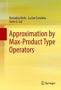 cover of the book Approximation by Max-Product Type Operators