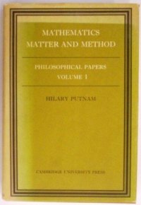 cover of the book Philosophical papers, Vol.1 Mathematics, matter and method