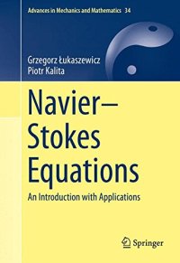 cover of the book Navier-Stokes Equations : An Introduction with Applications