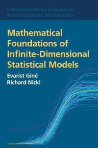 cover of the book Mathematical Foundations of Infinite-Dimensional Statistical Models