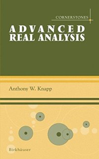 cover of the book Advanced Real Analysis