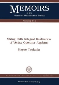 cover of the book String Path Integral Realization of Vertex Operator Algebras