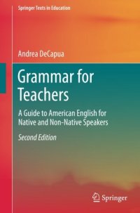 cover of the book Grammar for Teachers: A Guide to American English for Native and Non-Native Speakers