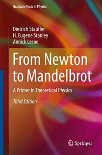 cover of the book From Newton to Mandelbrot: A Primer in Theoretical Physics