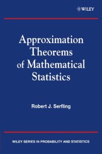 cover of the book Approximation Theorems of Mathematical Statistics