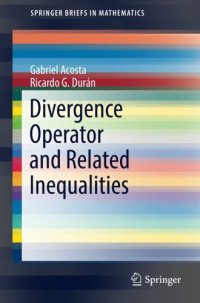 cover of the book Divergence Operator and Related Inequalities