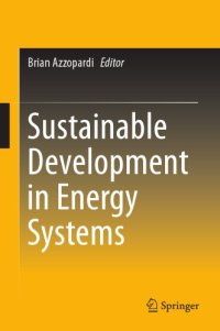 cover of the book Sustainable development in energy systems