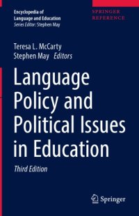 cover of the book Language Policy and Political Issues in Education