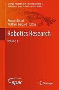 cover of the book Robotics research. Volume 1