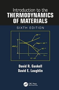 cover of the book Introduction to the Thermodynamics of Materials, Sixth Edition