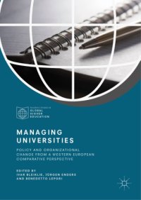 cover of the book Managing universities : policy and organizational change from a Western European comparative perspective