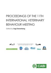 cover of the book Proceedings of the 11th International Veterinary Behaviour Meeting : 14th-16th September 2017, Samorin, Slovakia