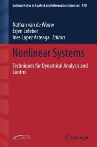 cover of the book Nonlinear Systems: Techniques for Dynamical Analysis and Control