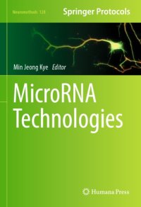 cover of the book MicroRNA technologies