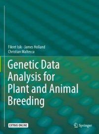 cover of the book Genetic data analysis for plant and animal breeding