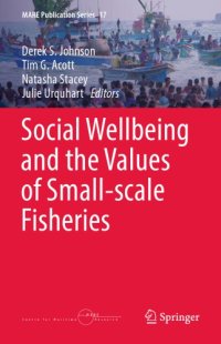 cover of the book Social well-being and the values of small-scale fisheries