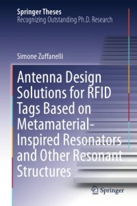 cover of the book Antenna design solutions for RFID tags based on metamaterial-inspired resonators and other resonant structures