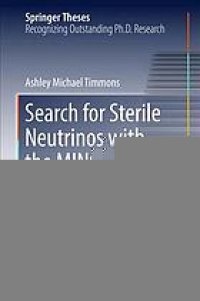 cover of the book Search for sterile neutrinos with the Minos long-baseline experiment