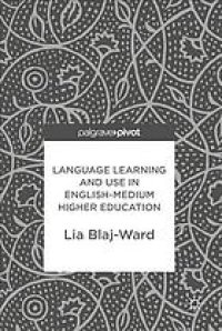 cover of the book Language Learning and Use in English-Medium Higher Education