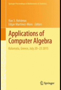 cover of the book Applications of Computer Algebra : Kalamata, Greece, July 20-23 2015