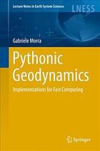 cover of the book Pythonic geodynamics implementations for fast computing