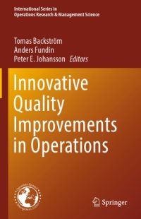 cover of the book Innovative Quality Improvements in Operations : Introducing Emergent Quality Management