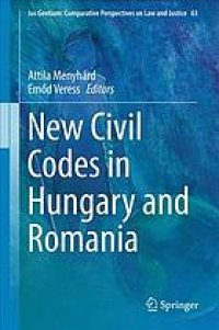 cover of the book New civil codes in Hungary and Romania