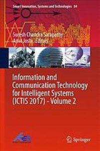 cover of the book Information and Communication Technology for Intelligent Systems (ICTIS 2017). / Volume 2