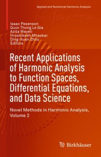 cover of the book Novel methods in harmonic analysis