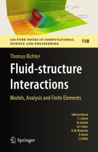 cover of the book Fluid-structure interactions : models, analysis and finite elements