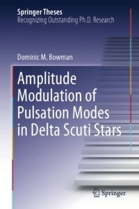 cover of the book Amplitude modulation of pulsation modes in Delta Scuti stars