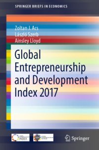 cover of the book Global entrepreneurship and development index 2017