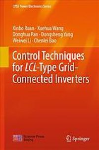 cover of the book Control techniques for LCL-type grid-connected inverters