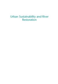 cover of the book Urban sustainability and river restoration : green and blue infrastructure