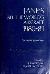 cover of the book Jane’s All the World’s Aircraft 1980-81