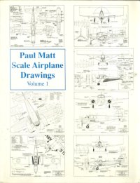 cover of the book Paul Matt Scale Airplane Drawing, Volume I