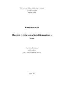 cover of the book Husyckie wojska polne. Ksztalt i organizacja armii