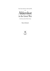 cover of the book Aldershot in the Great War