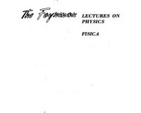 cover of the book The Feynman lectures on physics. Fisica