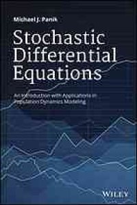 cover of the book Stochastic differential equations : an introduction with applications in population dynamics modeling