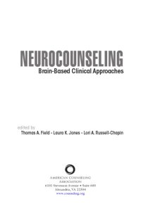 cover of the book Neurocounseling : brain-based clinical approaches