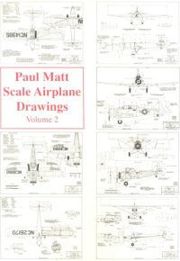 cover of the book Paul Matt Scale Airplane Drawing, Volume II