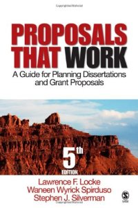 cover of the book Proposals That Work: A Guide for Planning Dissertations and Grant Proposals