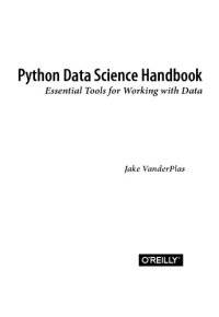 cover of the book Python Data Science Handbook