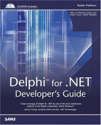 cover of the book Delphi for .NET Developer’s Guide