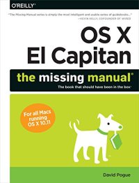 cover of the book OS X El Capitan: The Missing Manual