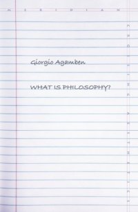 cover of the book What Is Philosophy?